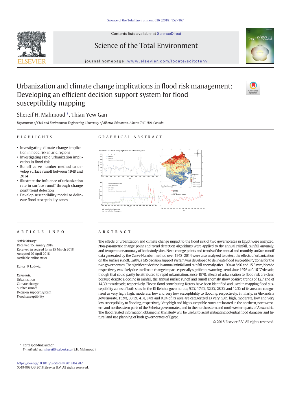 Urbanization and Climate Change Implications in Flood Risk Management