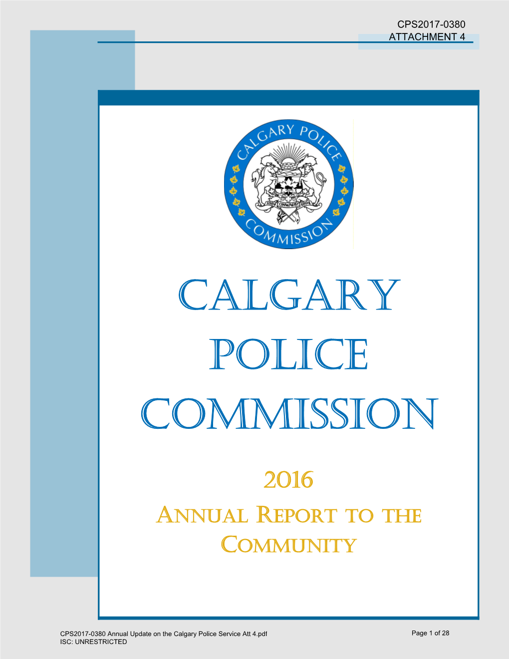 Calgary Police Commission