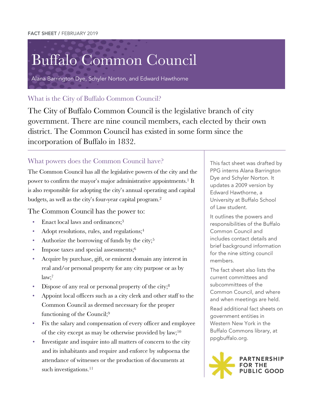 Buffalo Common Council