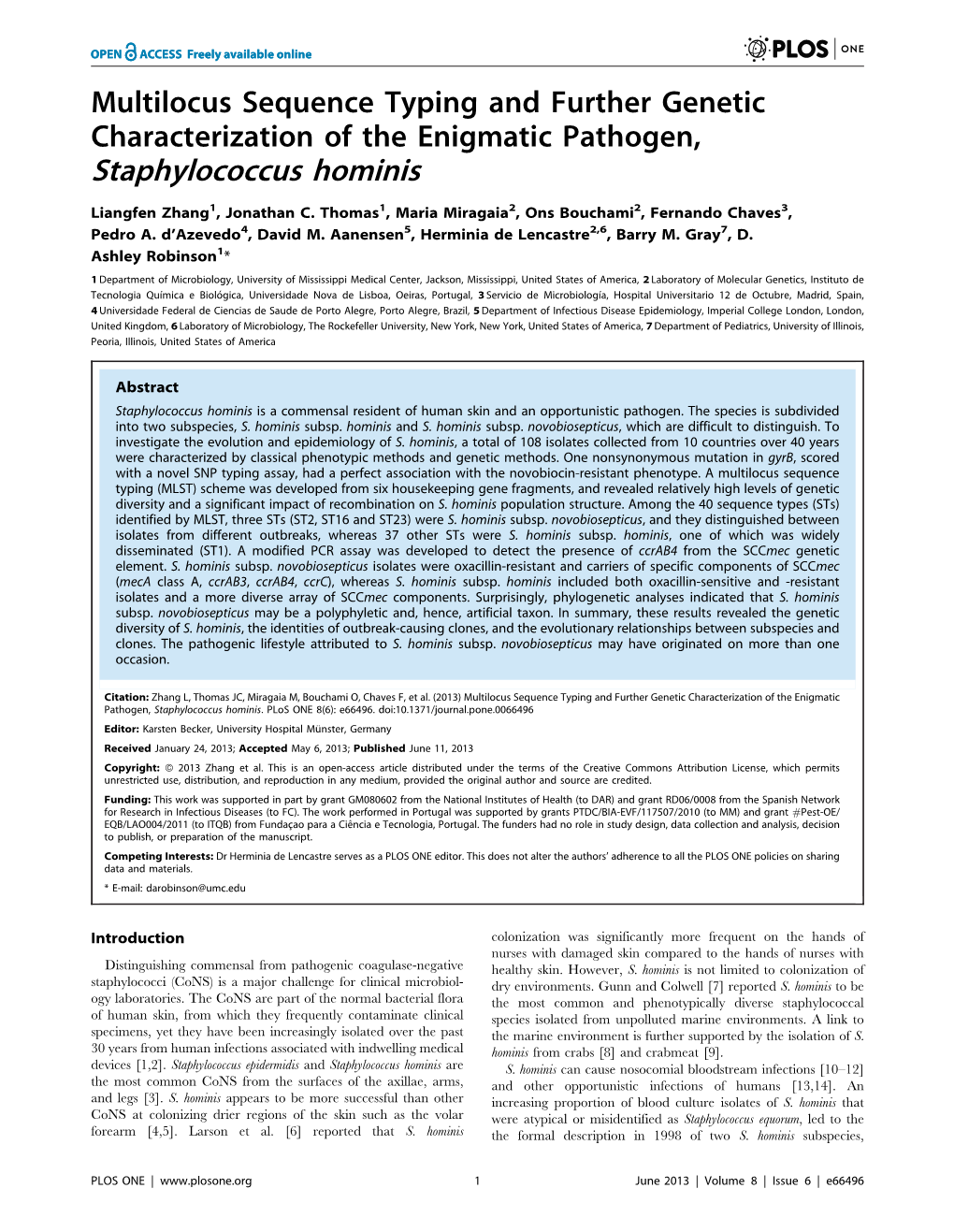 Staphylococcus Hominis