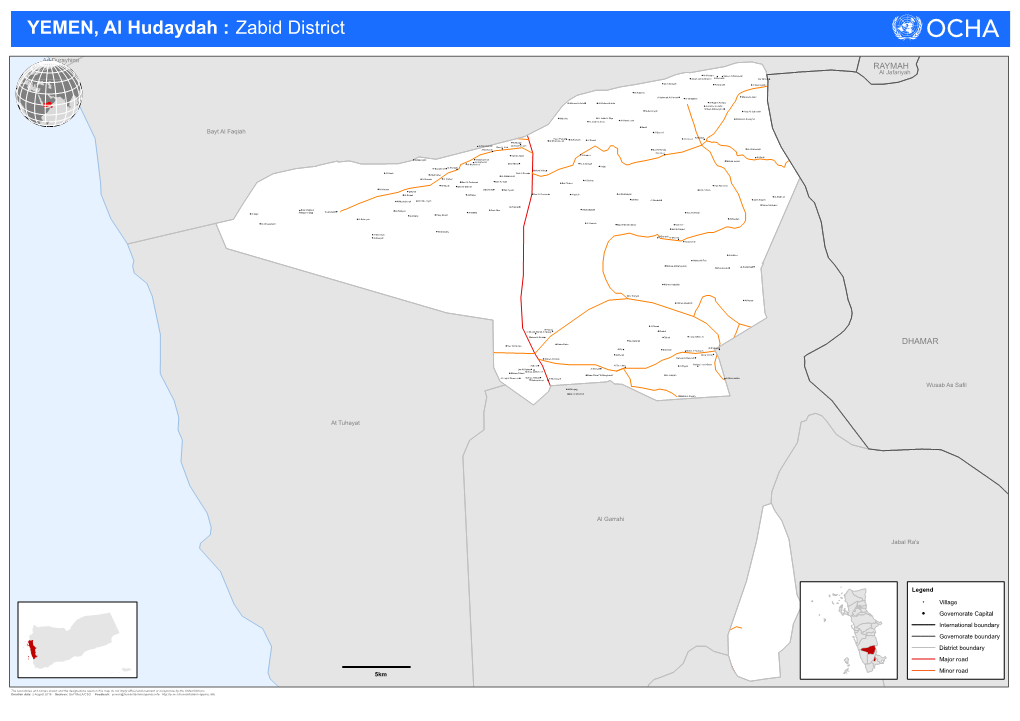 YEMEN, Al Hudaydah : Zabid District I Ad Durayhimi RAYMAH
