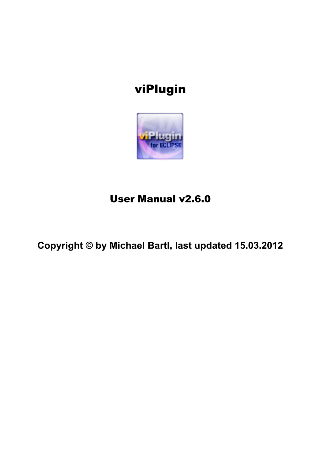 User Manual V2.6.0