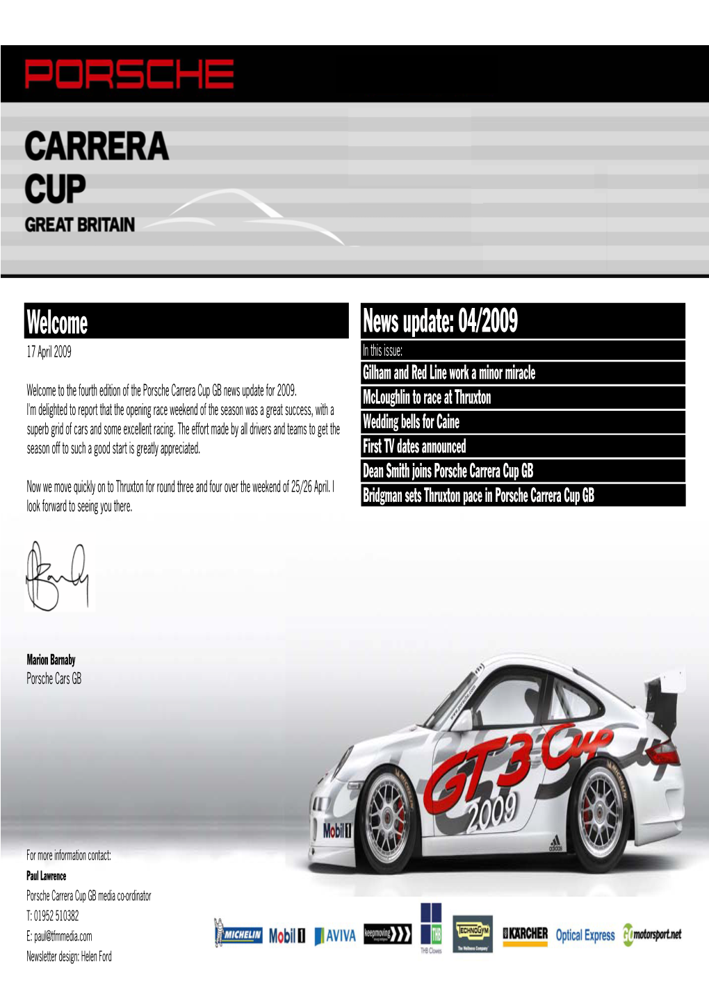 Carrera Cup GB Newsletter 04