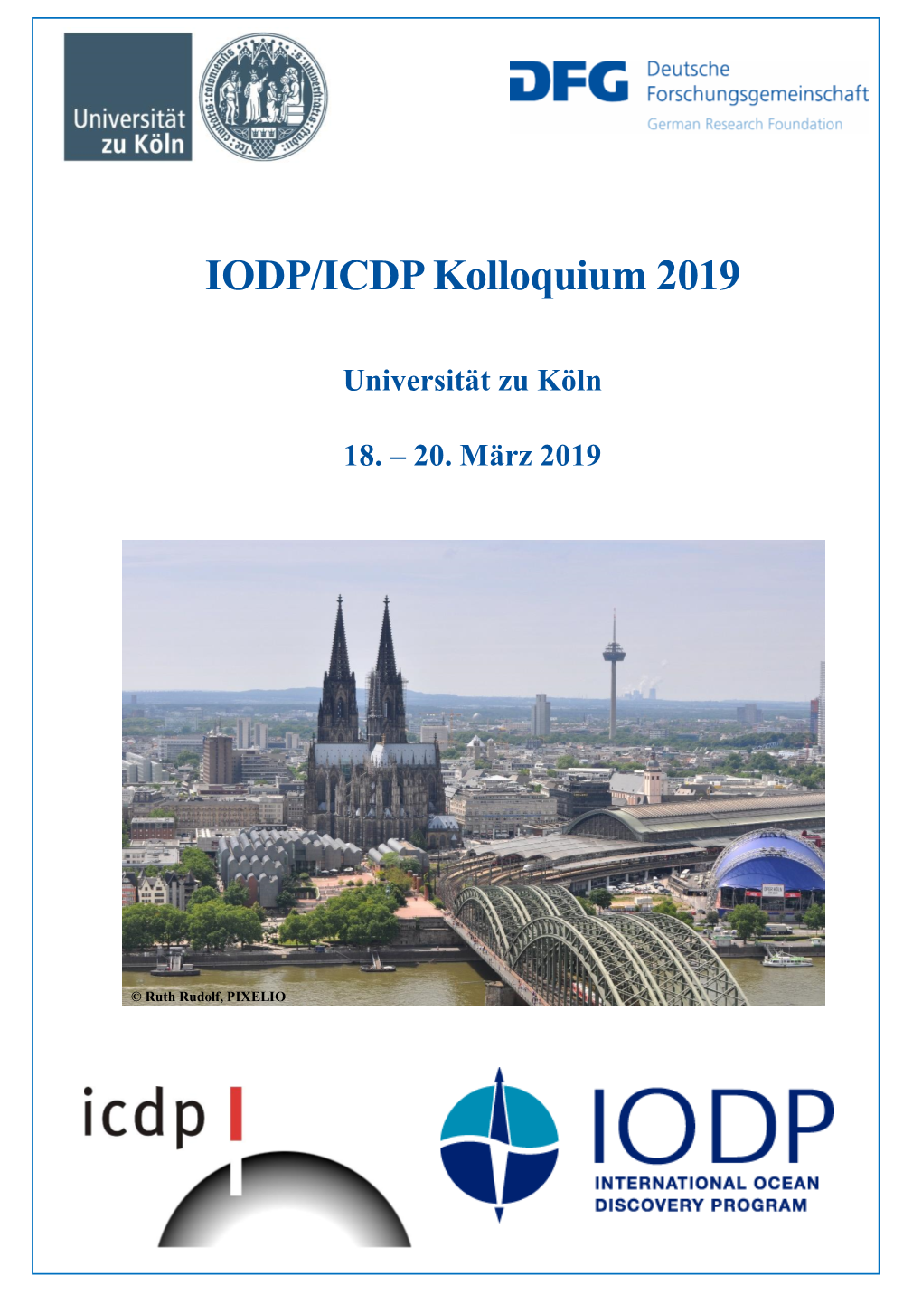 IODP/ICDP Kolloquium 2019