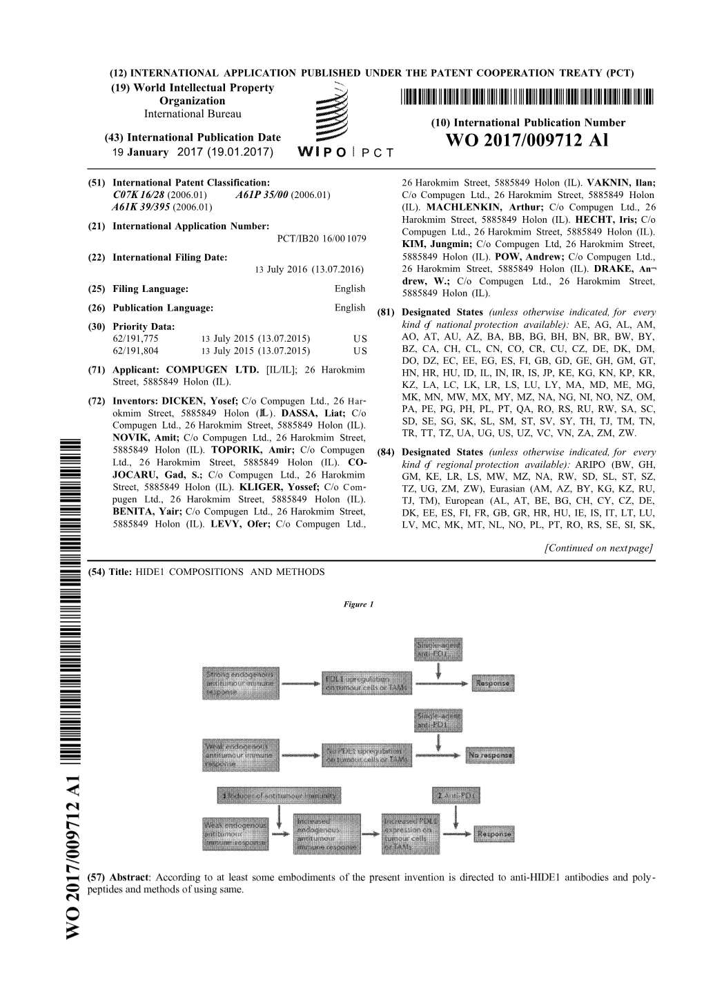 WO 2017/009712 Al 19 January 2017 (19.01.2017) P O P C T