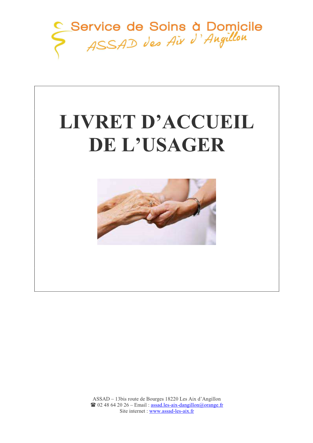 Livret D'accueil Assad V7