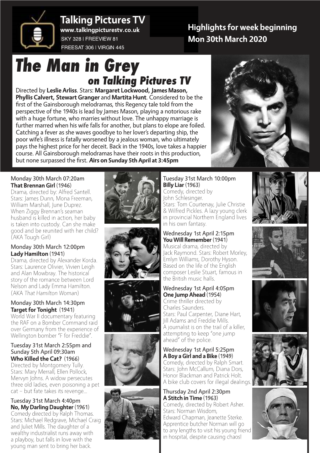 The Man in Grey on Talking Pictures TV Directed by Leslie Arliss