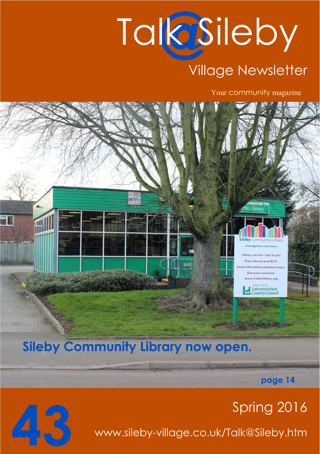 Talk Sileby @ Village Newsletter