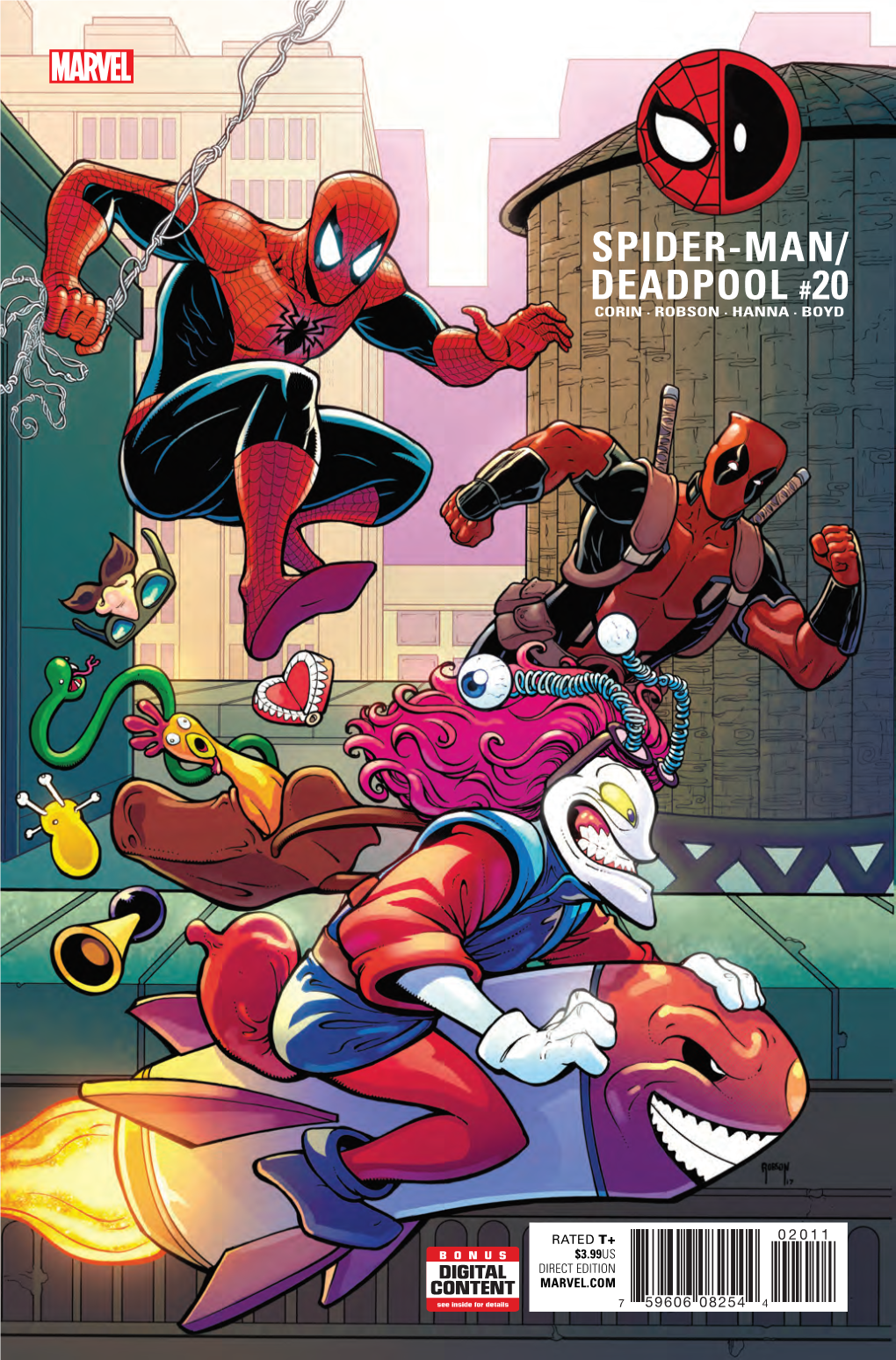 Spider-Man/ Deadpool #20 Corin · Robson · Hanna · Boyd