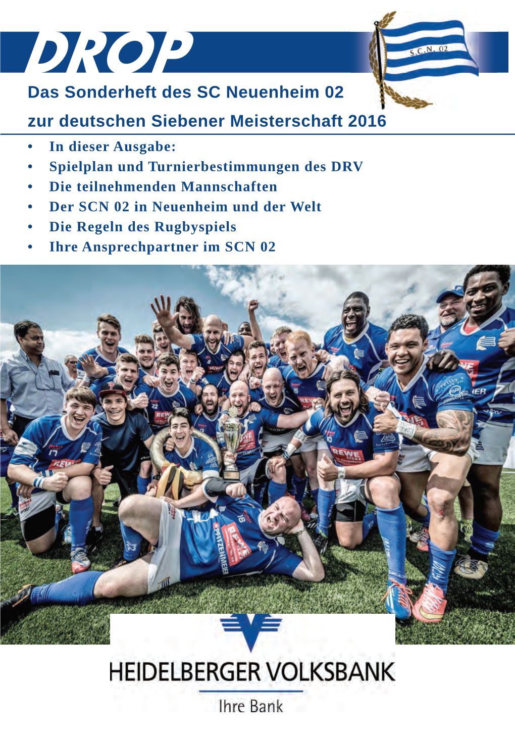 Sportclub Neuenheim, Das Sonderheft Des SC Neuenheim 02