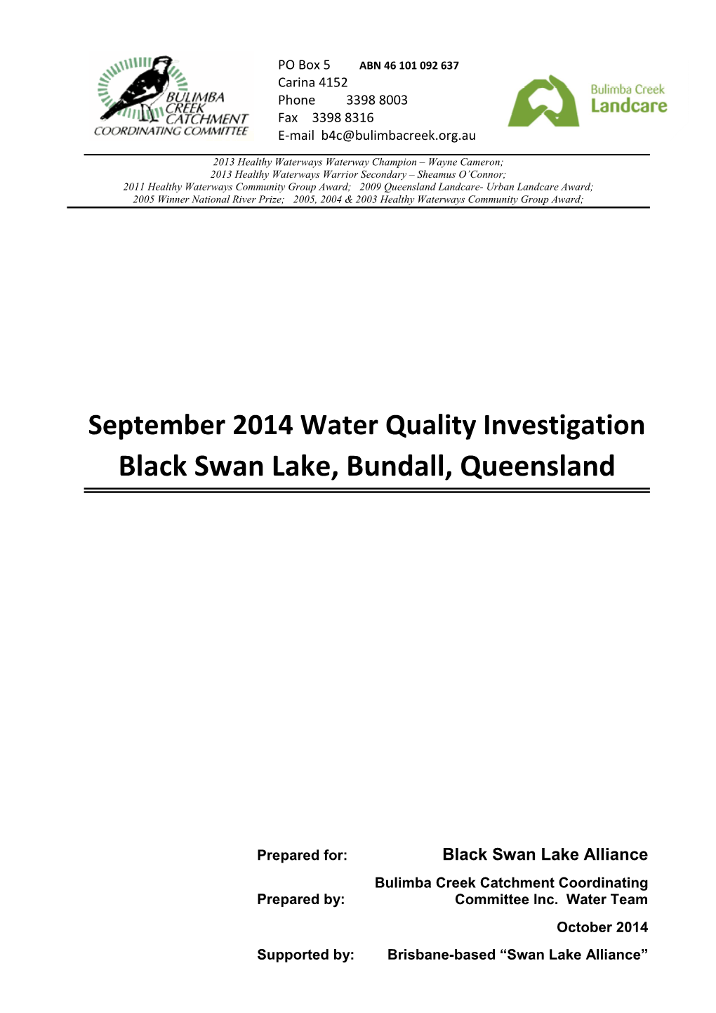Black Swan Lake, Bundall, Queensland