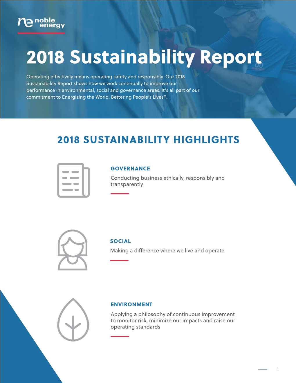 2018 Sustainability Report