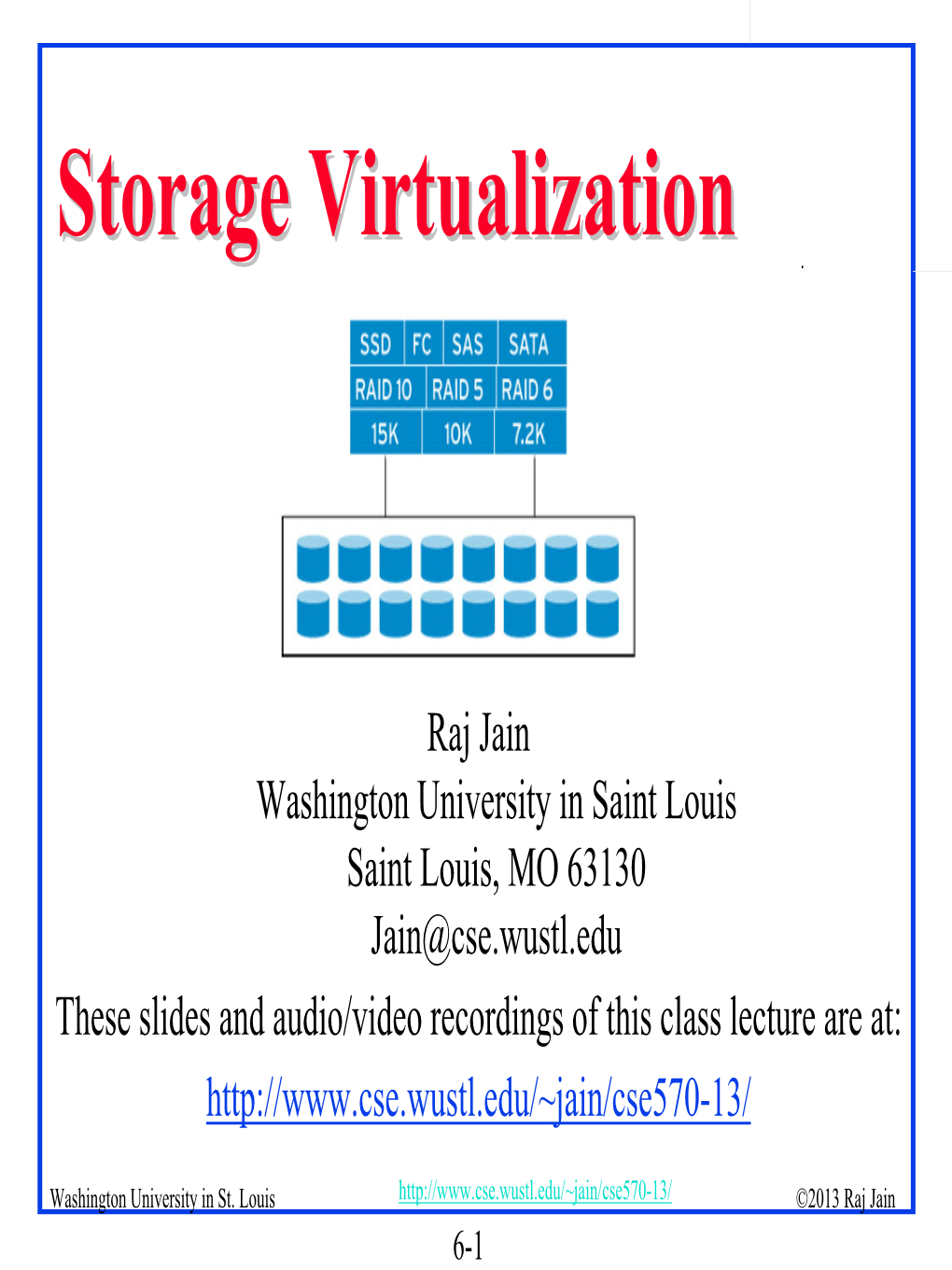 Storage Virtualizationvirtualization