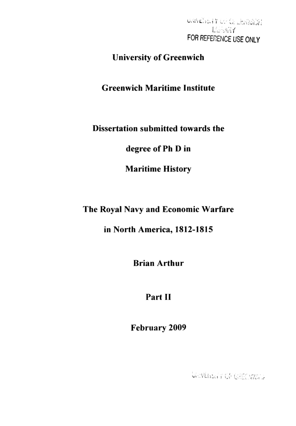 The Royal Navy and Economic Warfare