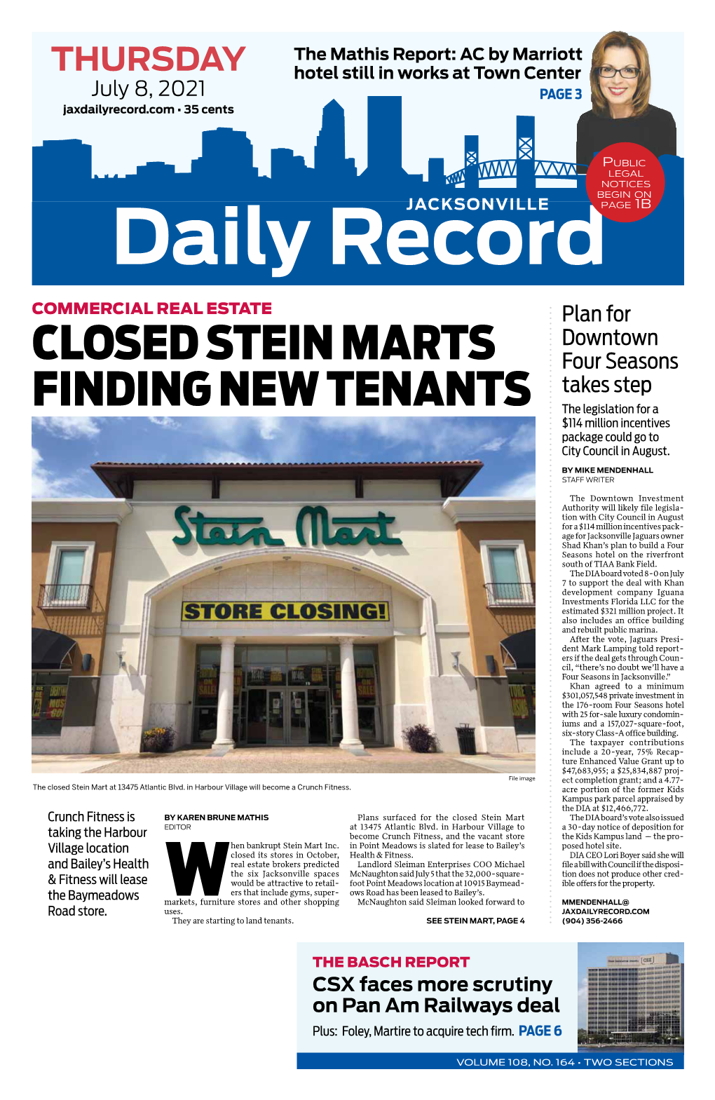 Closed Stein Marts Finding New Tenants