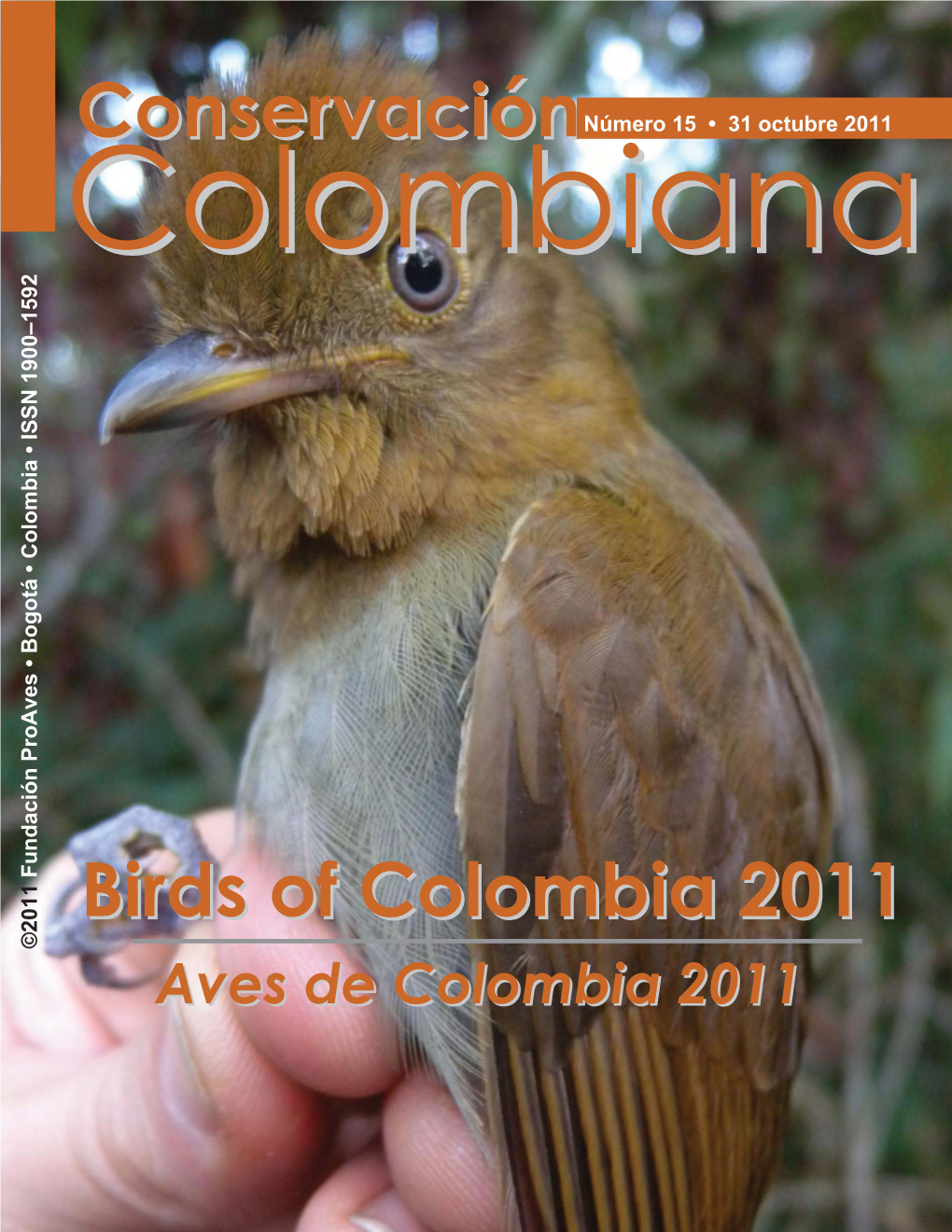 Conservación Birds of Colombia 2011