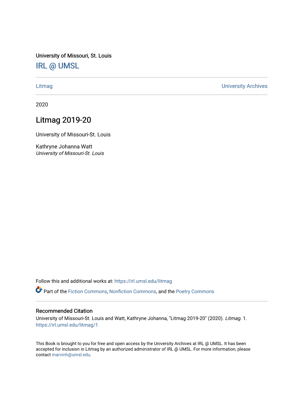 Litmag 2019-20