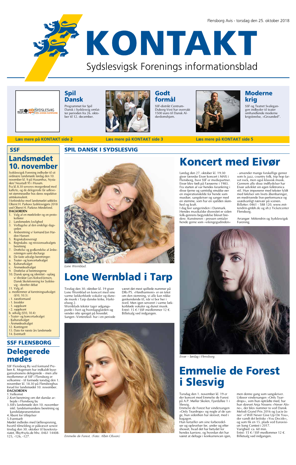 Emmelie De Forest I Slesvig Koncert Med Eivør