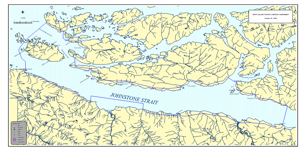 North Island Straits Campsite Assessment