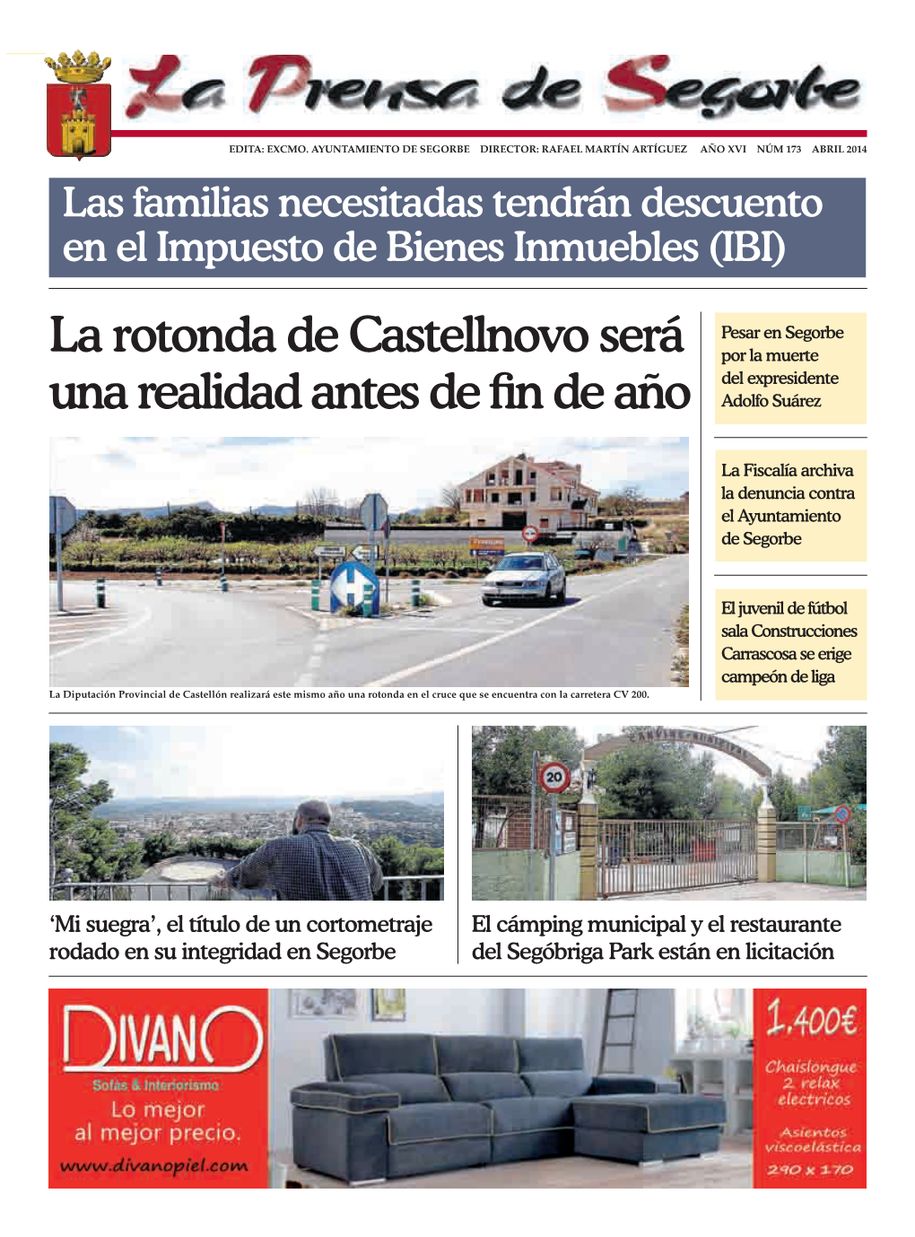 La Rotonda De Castellnovo Será Una Realidad Antes De Fin De