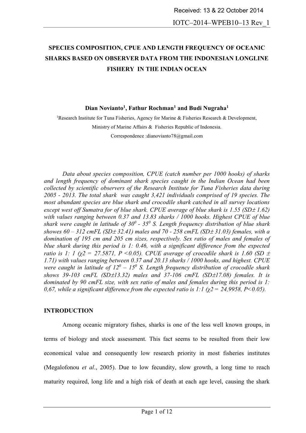 IOTC–2014–WPEB10–13 Rev 1