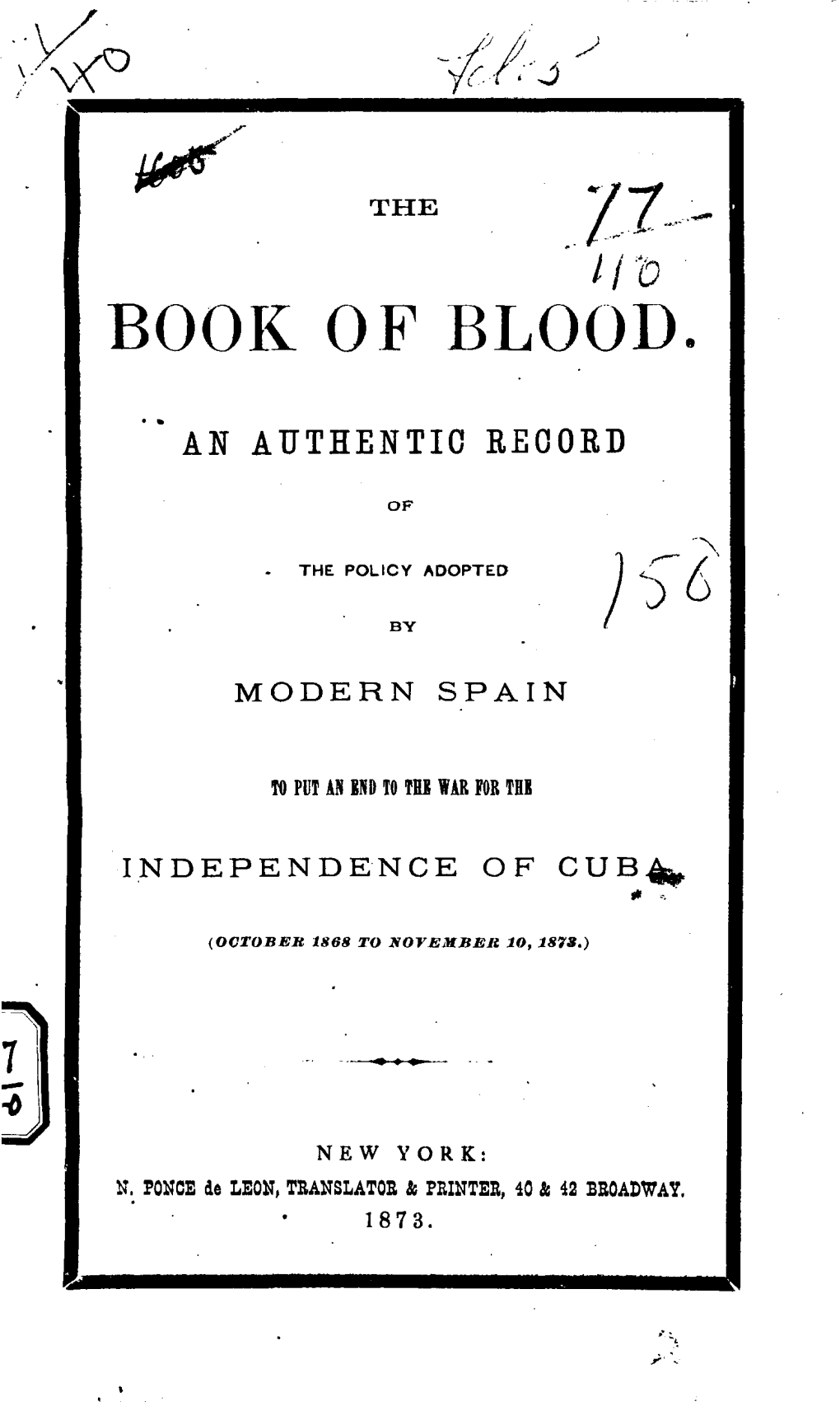 The Book of Blood