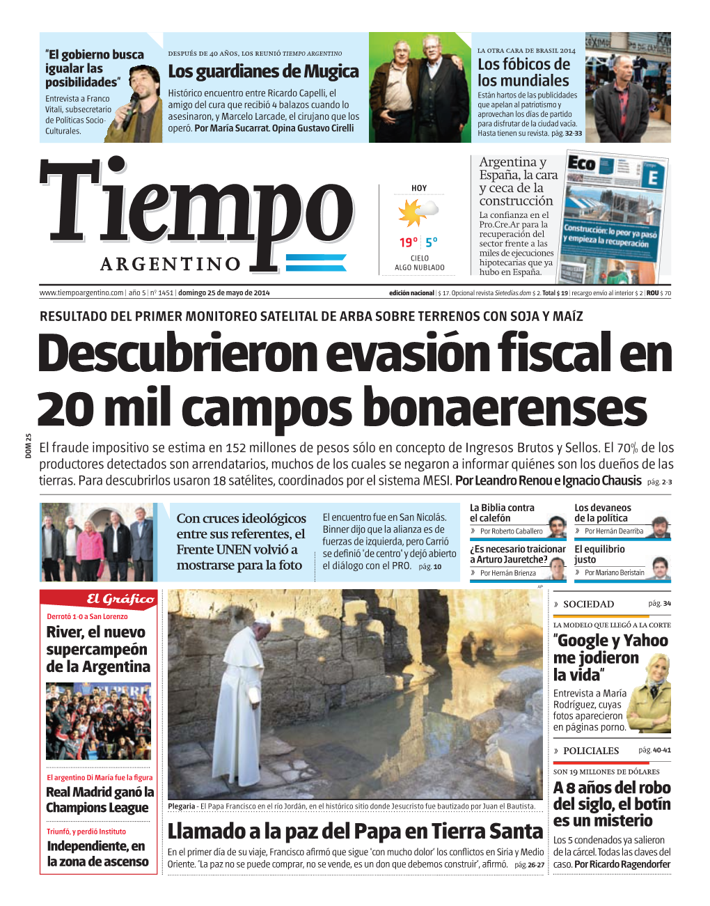 Descubrieron Evasión Fiscal En 20 Mil Campos Bonaerenses El Fraude Impositivo Se Estima En 152 Millones De Pesos Sólo En Concepto De Ingresos Brutos Y Sellos