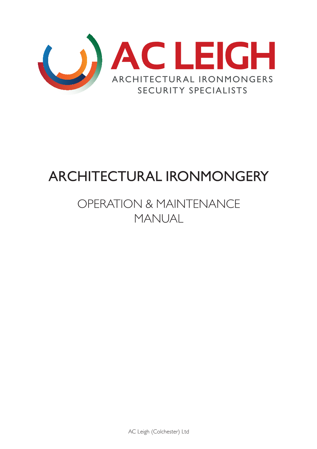 Architectural Ironmongery