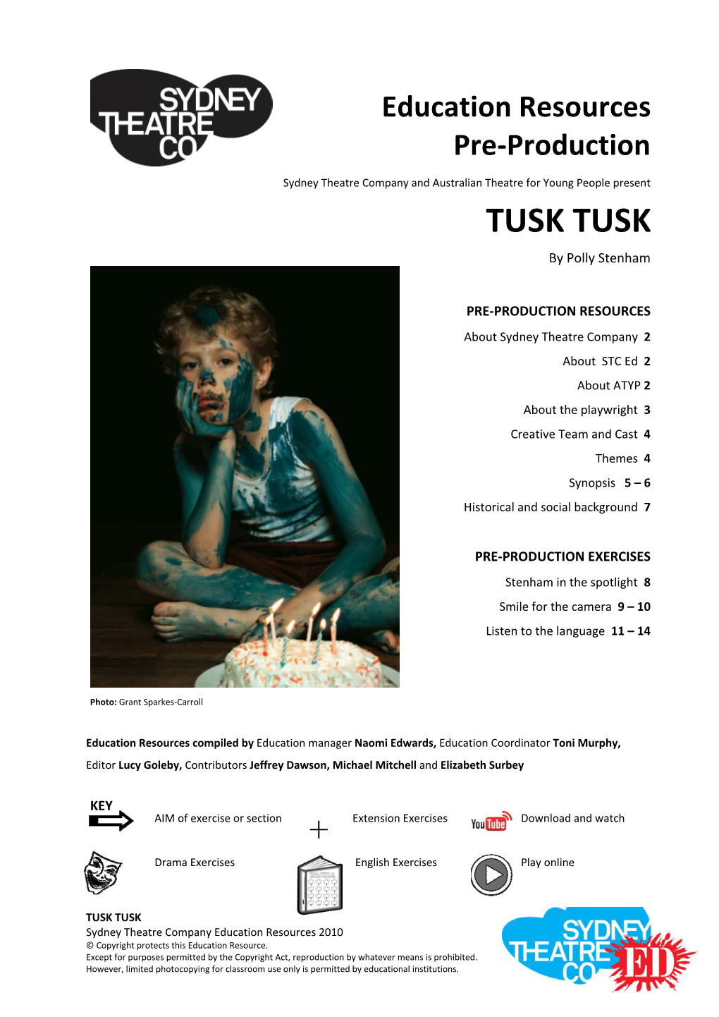 TUSK TUSK by Polly Stenham