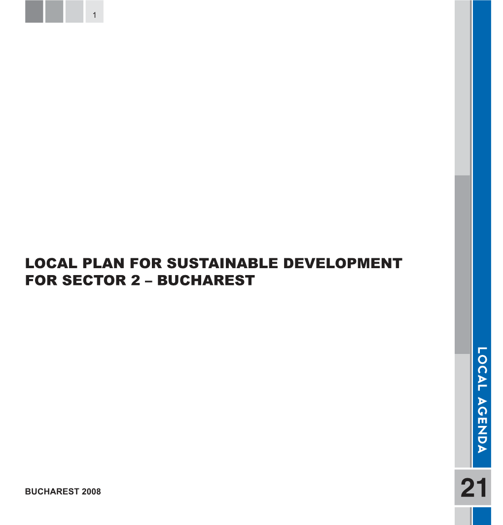 Local Plan for Sustainable Development for Sector 2 – Bucharest