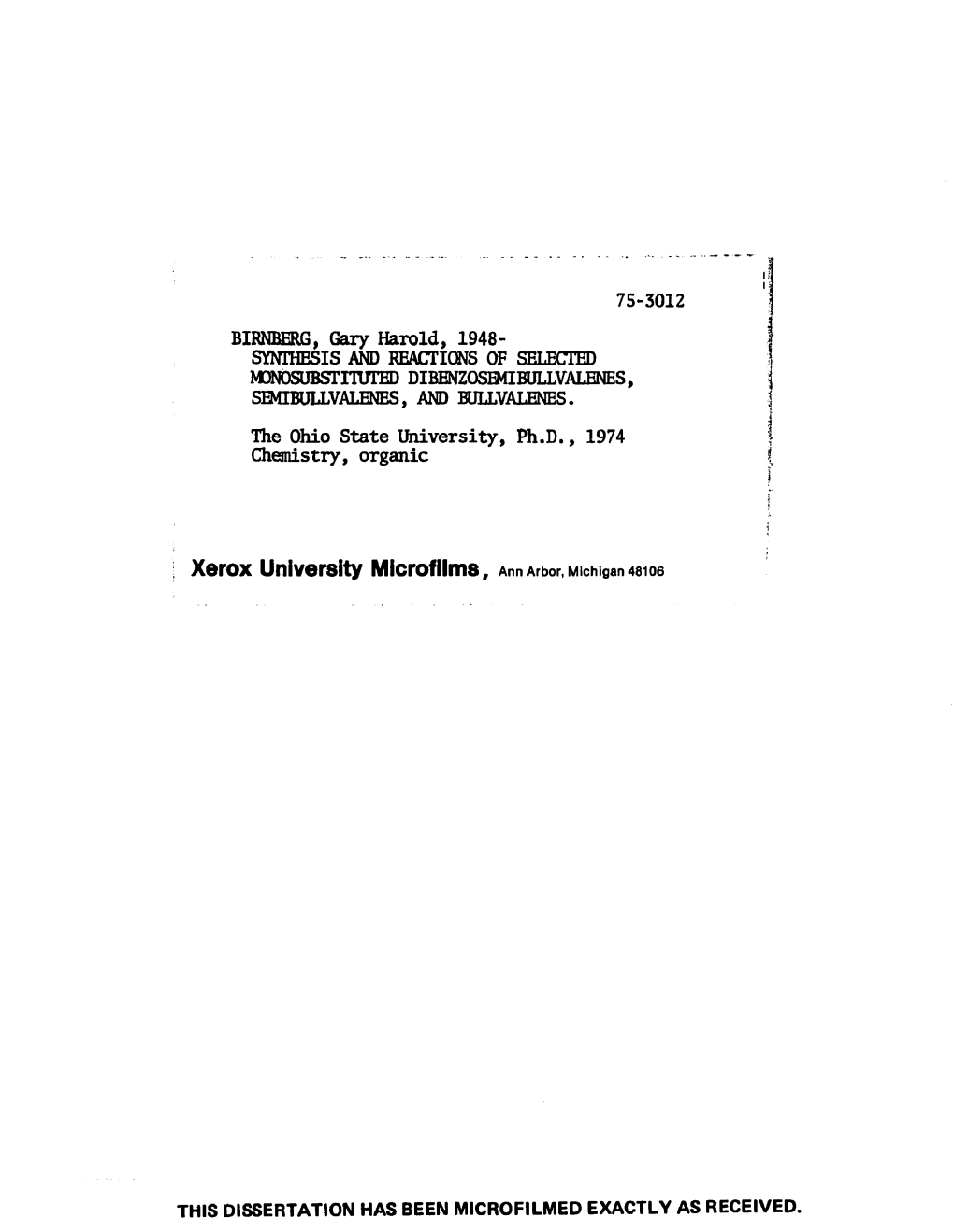 Xerox University Microfilms , Ann Arbor, Michigan 48106