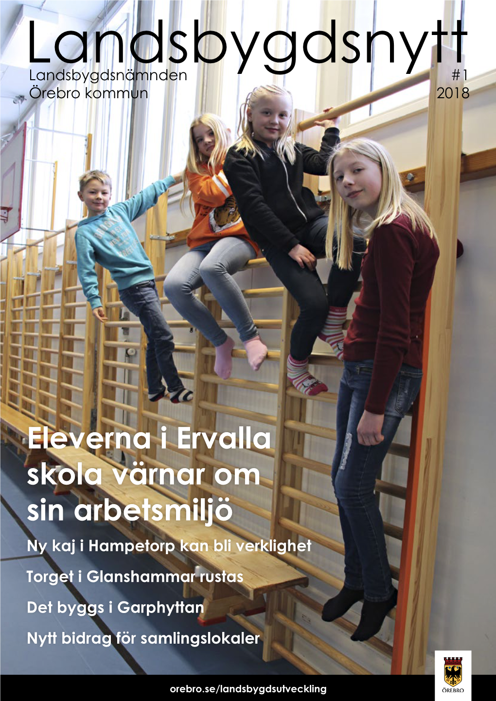 Eleverna I Ervalla Skola Värnar Om Sin Arbetsmiljö