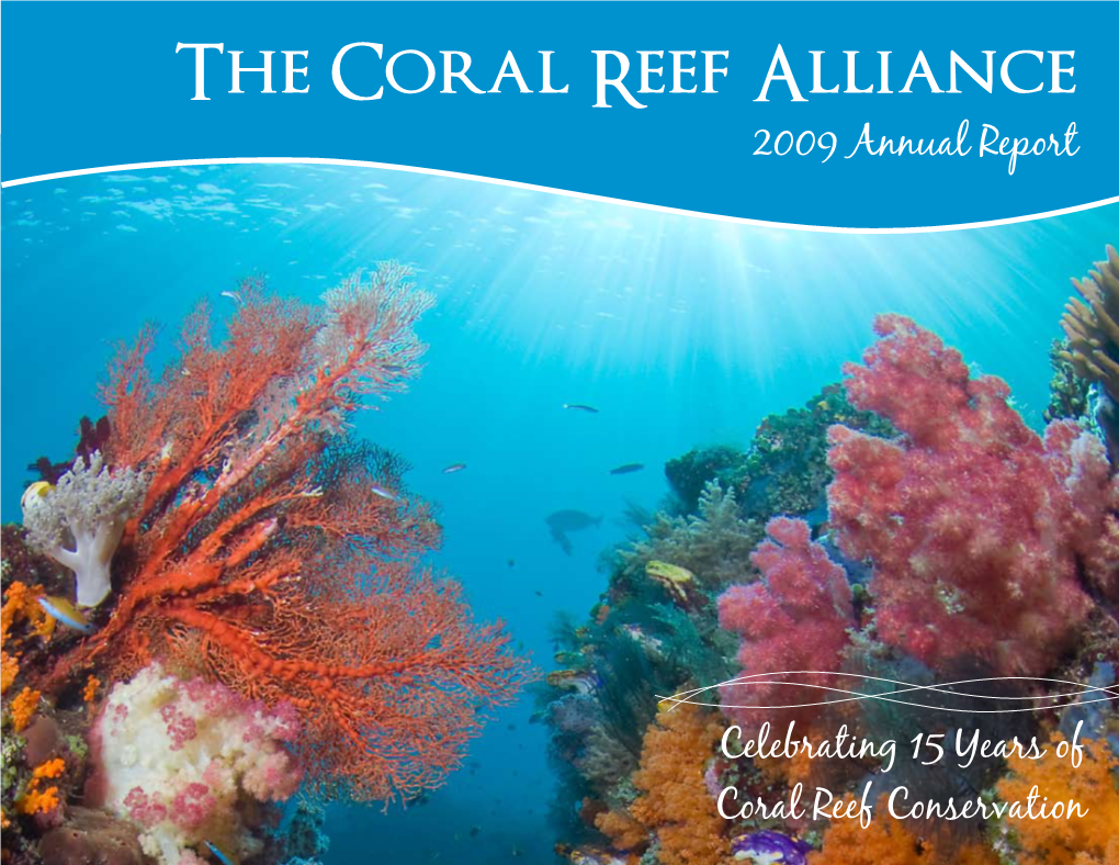 The Coral Reef Alliance Manifesto