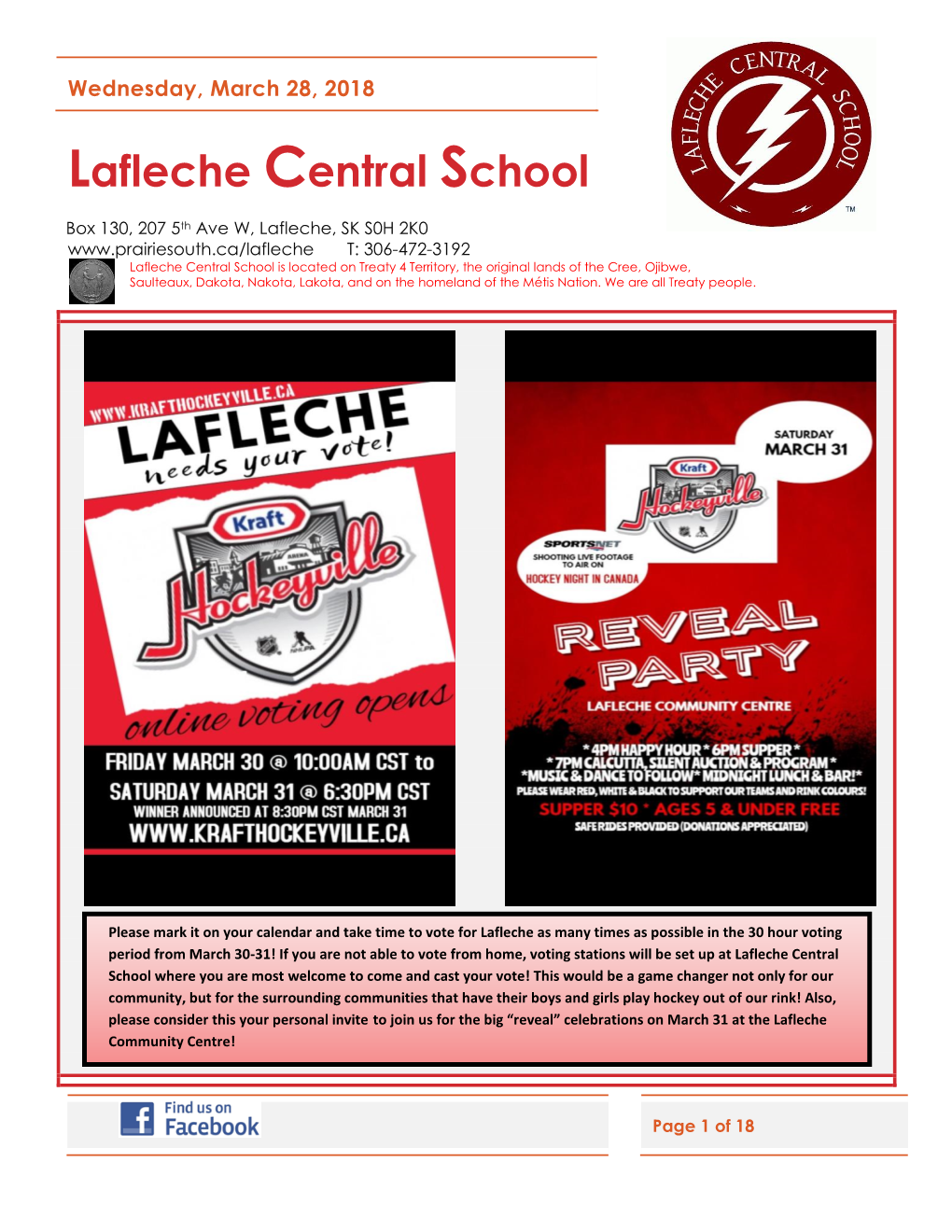 Lafleche Central School