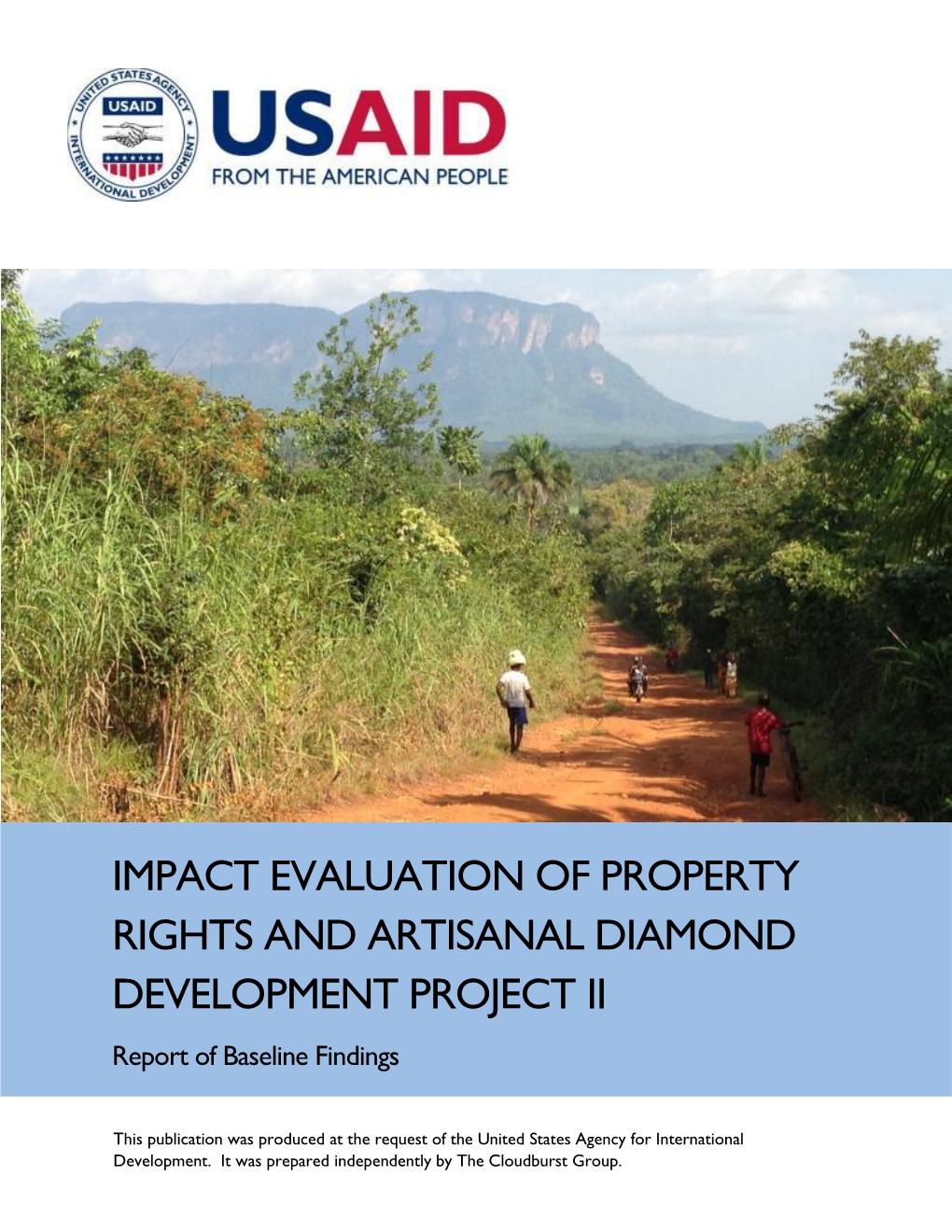 PRADD II Guinea Impact Evaluation Baseline Report