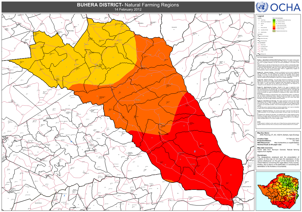 BUHERA DISTRICT- Natural Farming Regions 14 February 2012