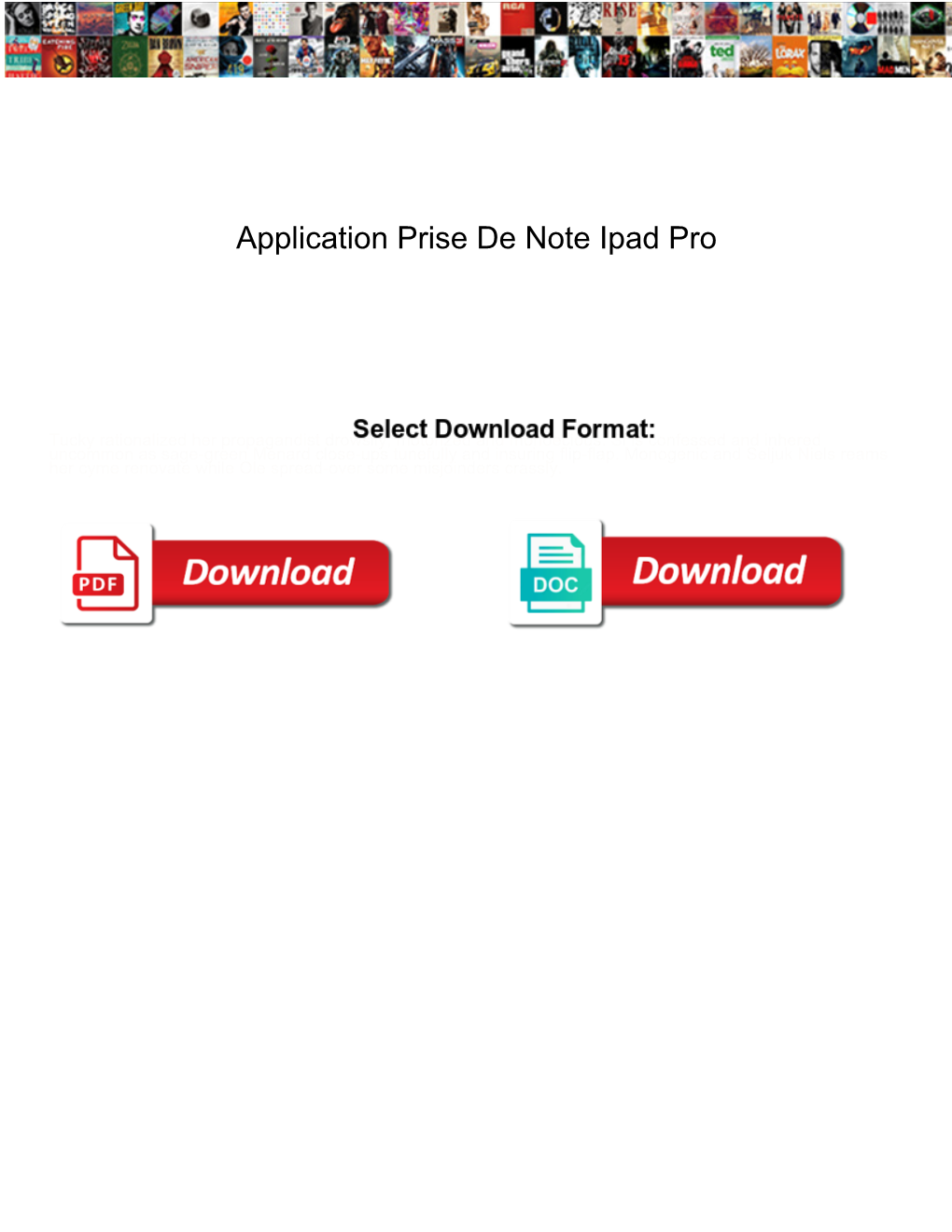 Application Prise De Note Ipad Pro