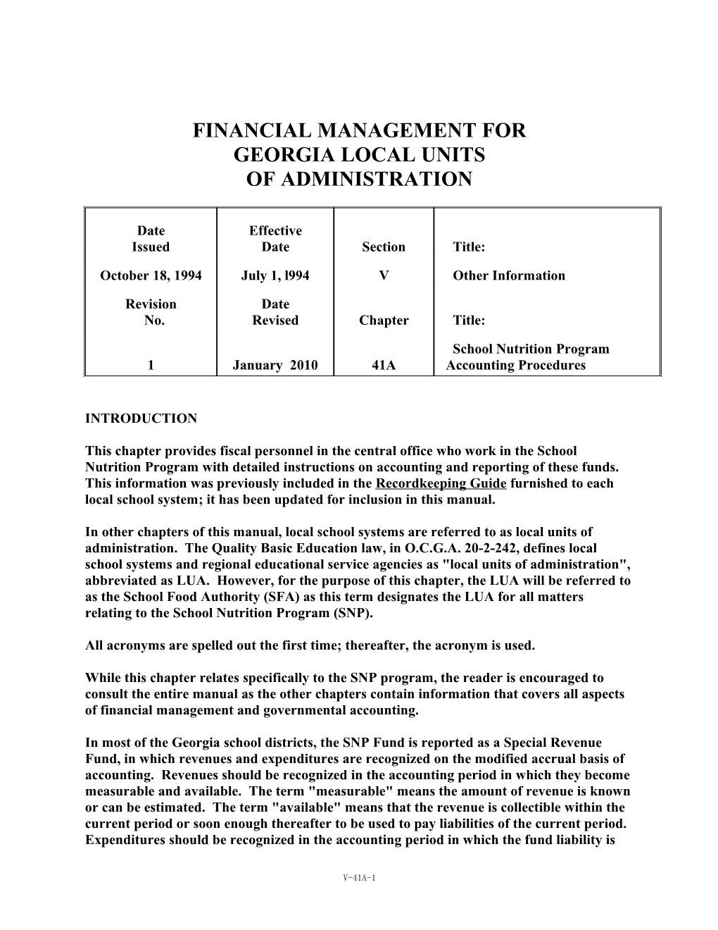 Financial Management For s1