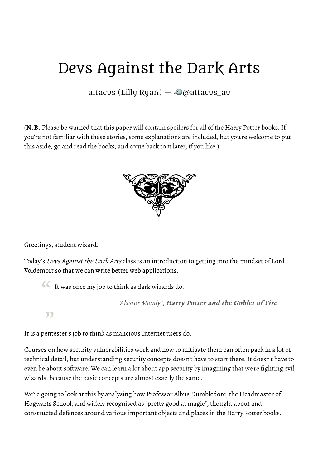 Devs Against the Dark Arts.Pdf