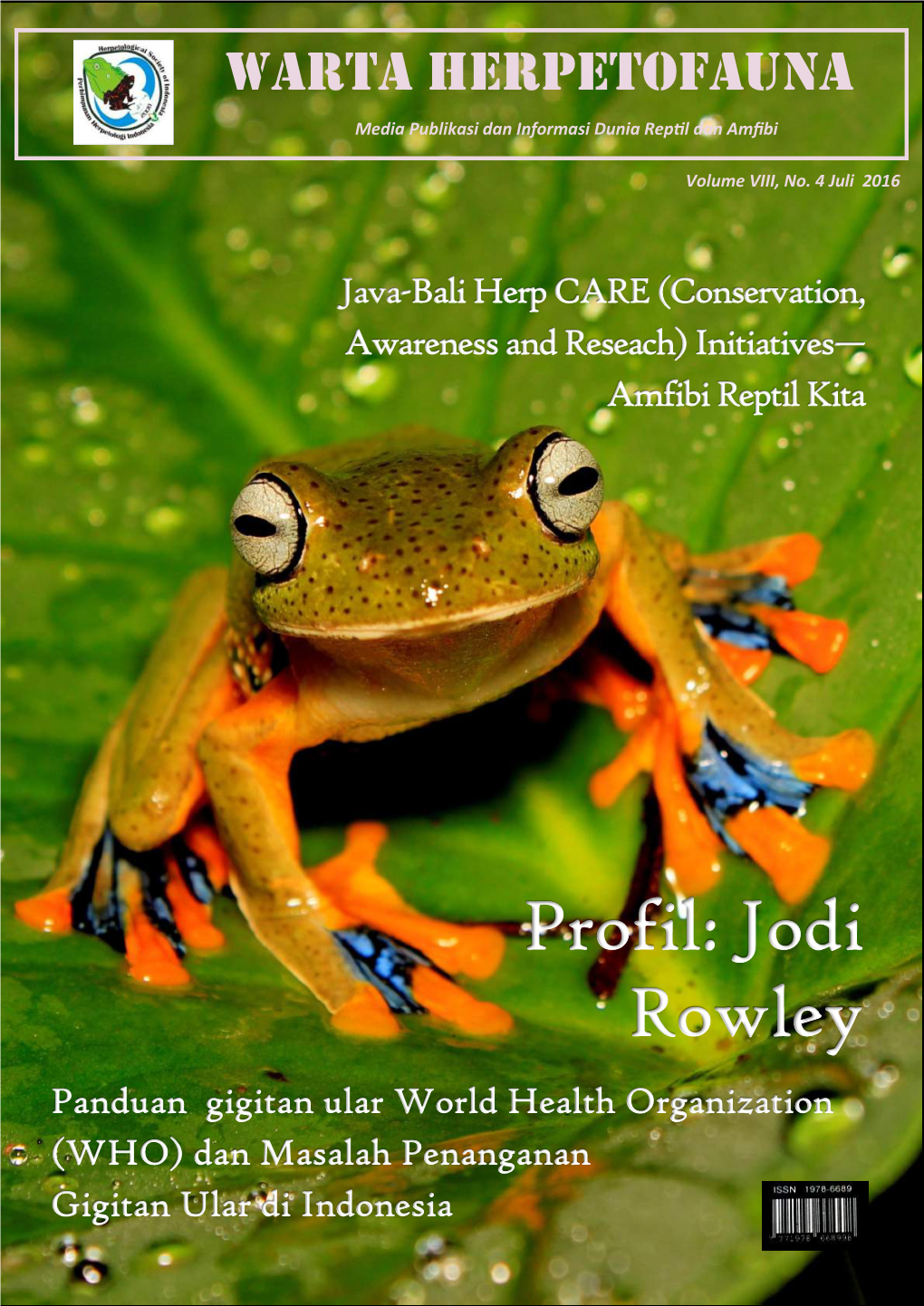 Warta Herpetofauna Media Publikasi Dan Informasi Dunia Reptil Dan Amfibi
