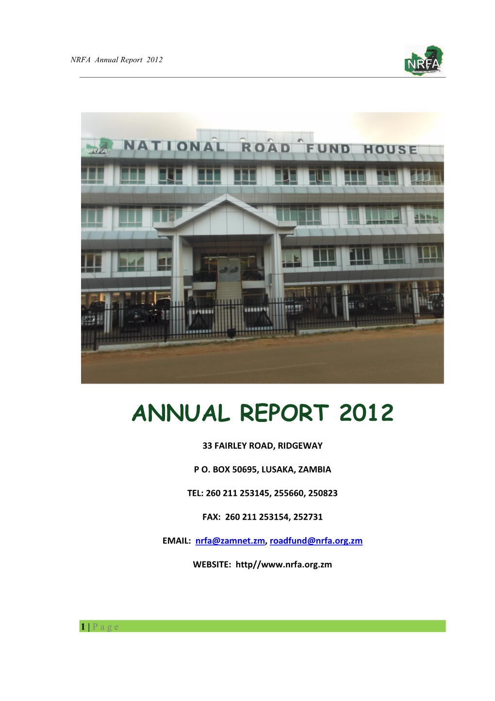 Annual Report 2012