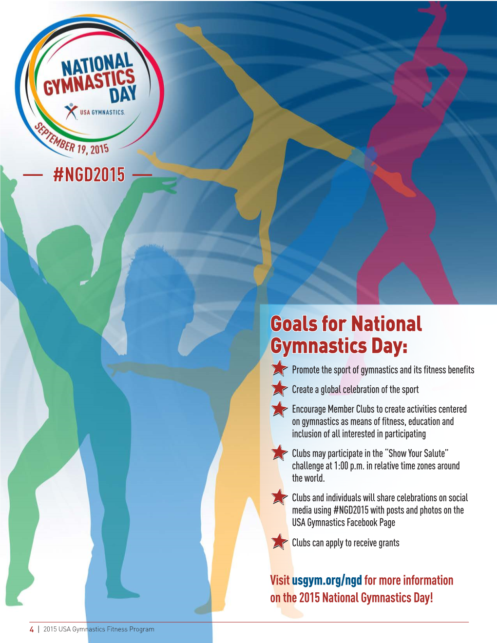 Goals for National Gymnastics Day