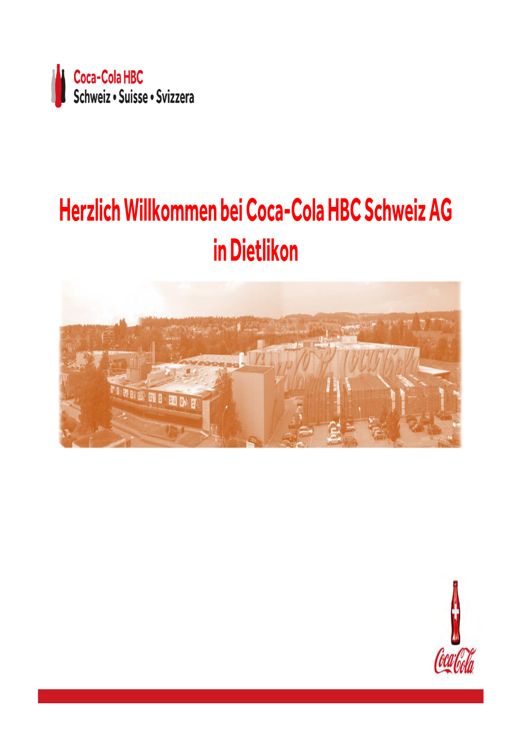 Patrick Wittweiler, Coca-Cola HBC Schweiz