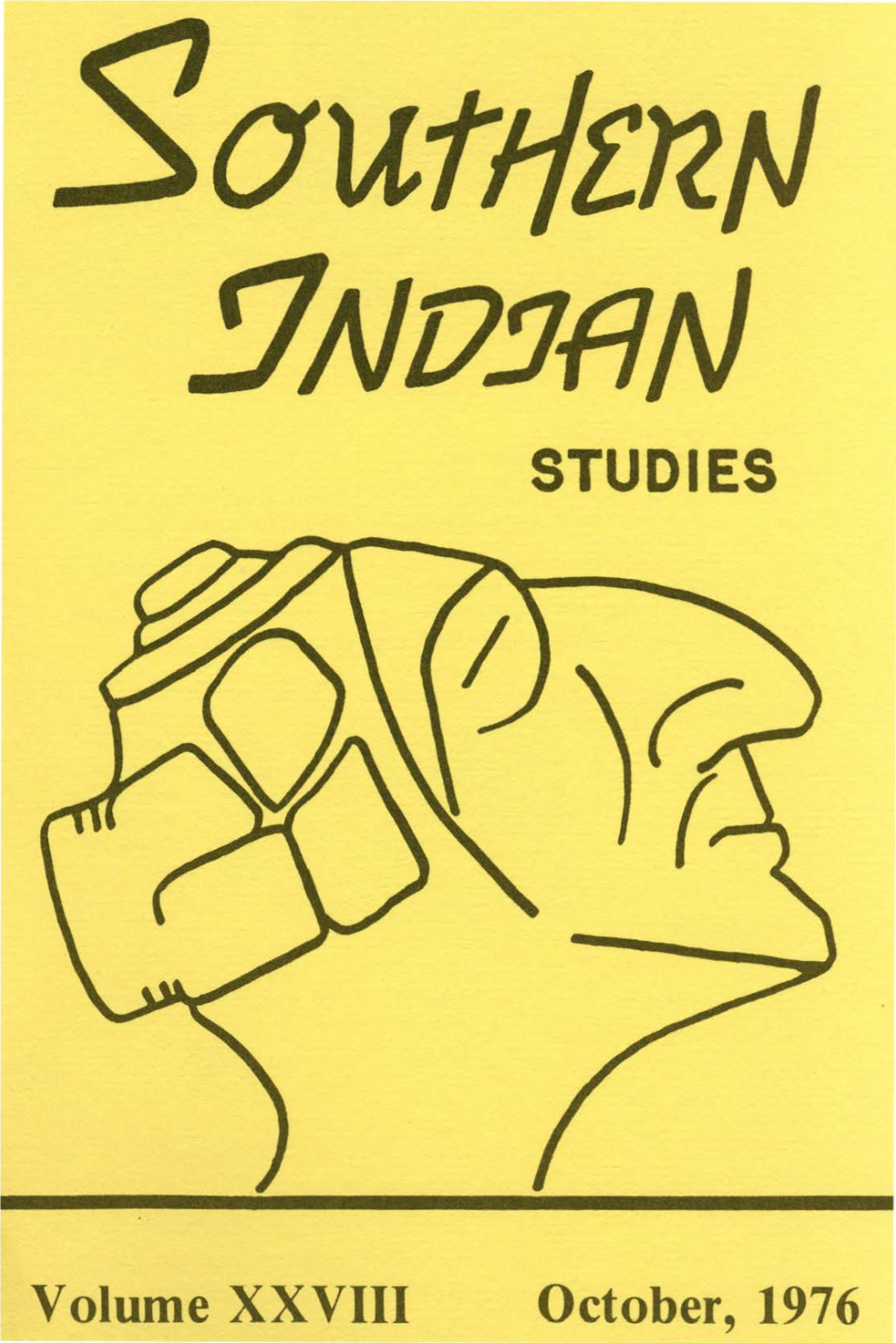 Southern Indian Studies, Vol. 28