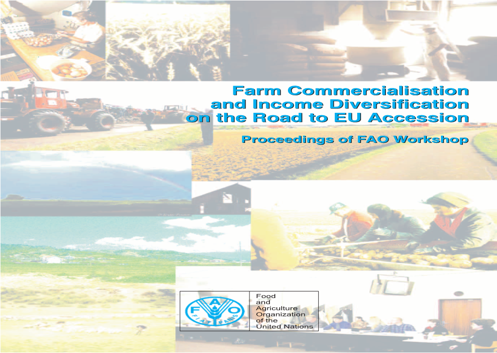 Farm Commercialization and Income Diversification on the Road to EU Accessionn
