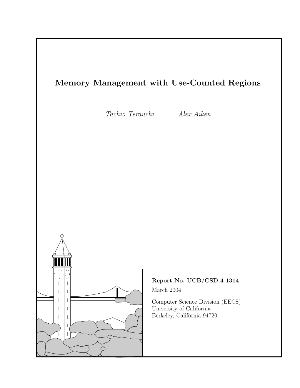 Memory Management with Use-Counted Regions