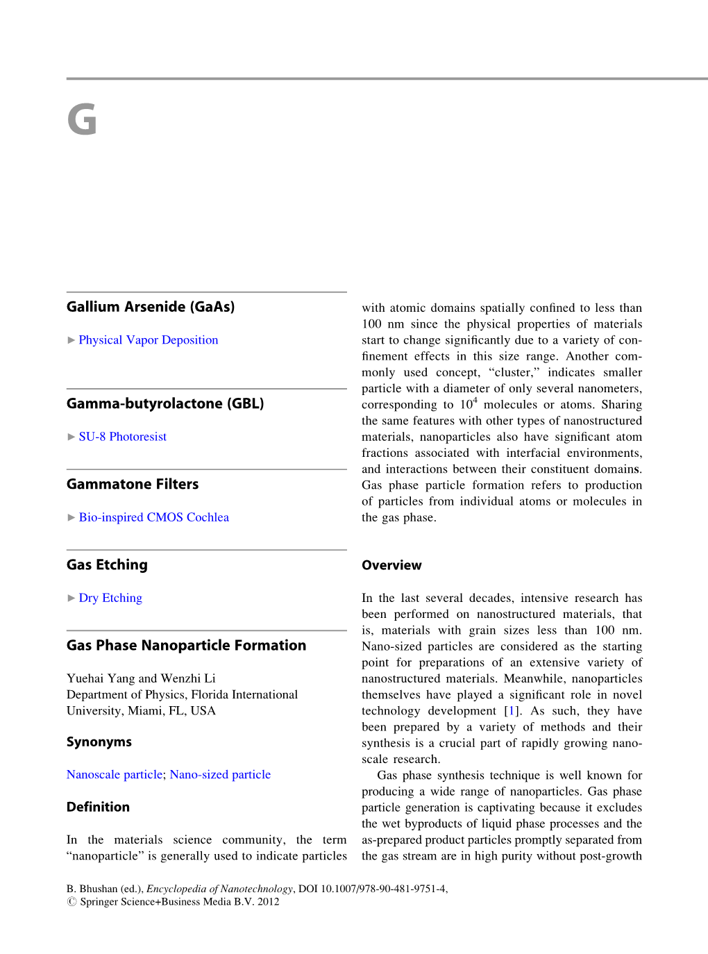 GBL) Corresponding to 104 Molecules Or Atoms