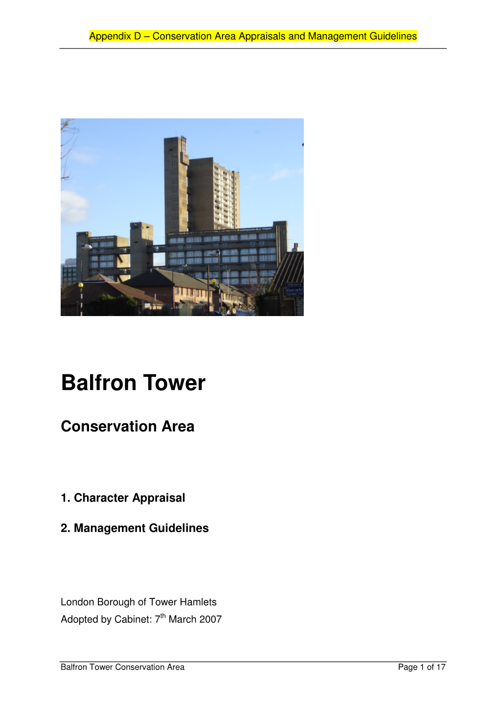 Balfron Tower