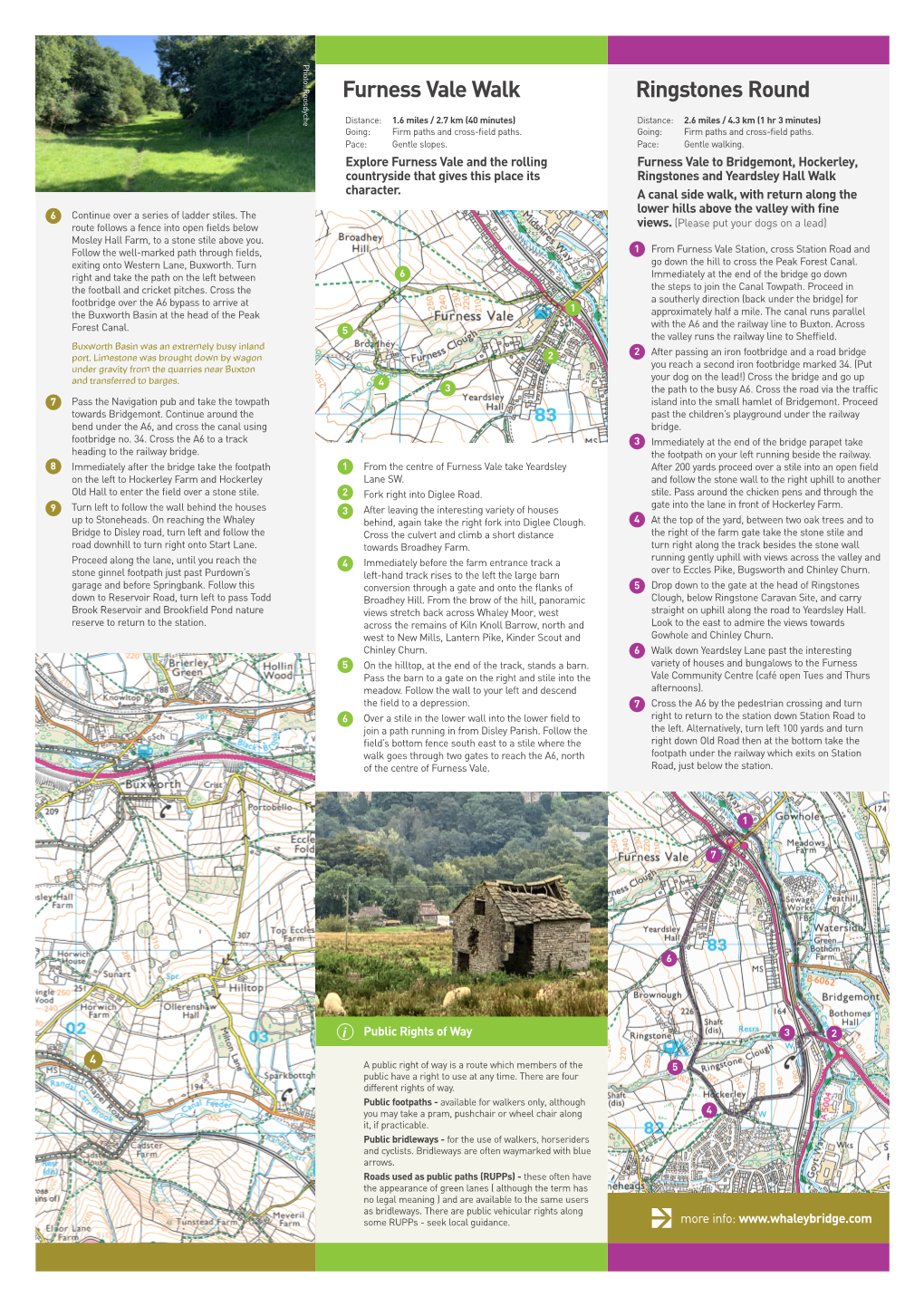 Furness Vale Walk and Ringstones Round [5MB]