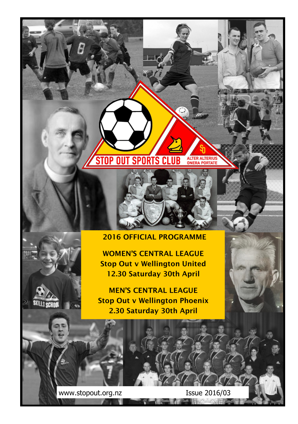 2016 Official Programme Women's Central League